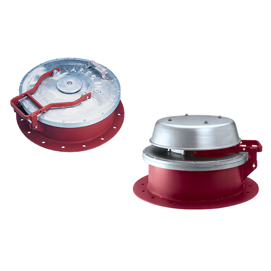 Varec Series 221 Emergency Pressure Relief Manway covers